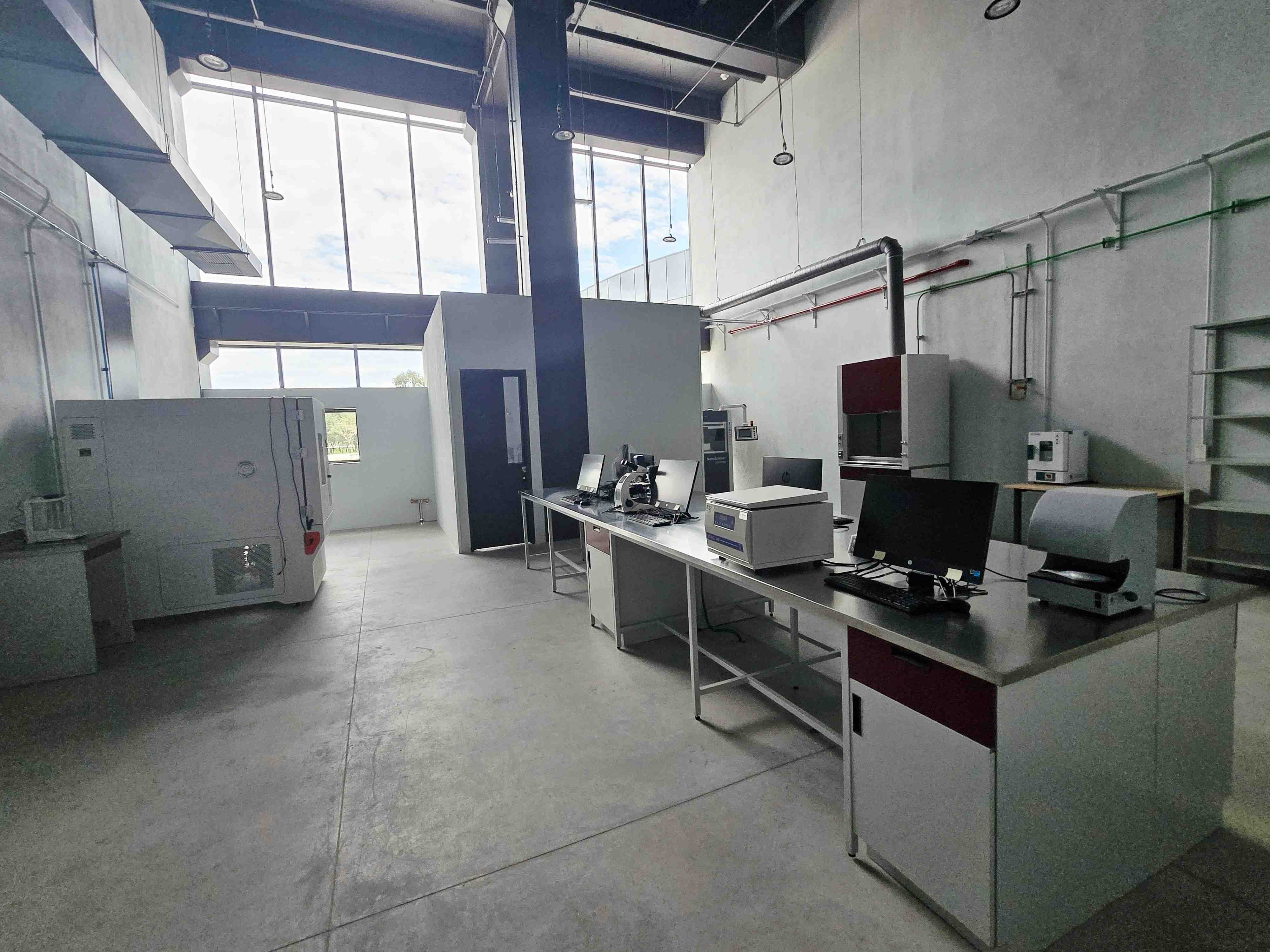 Equipo laboratorio textil